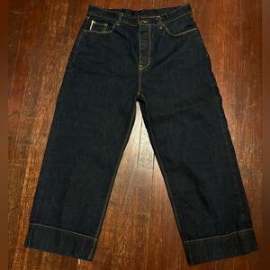 Raleigh Denim Workshop Women's Stokes Selvage Raw Original Denim Size 31